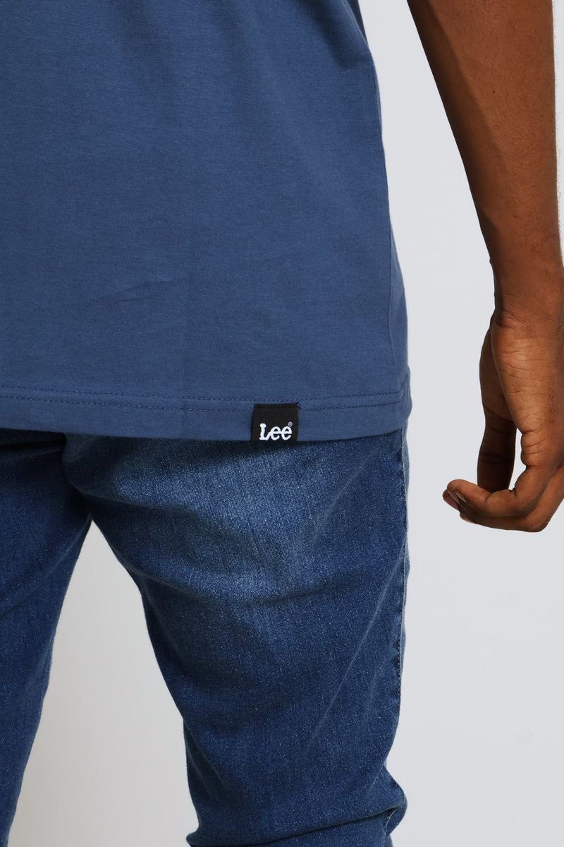 Box Tee - Blue
