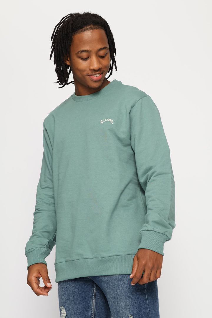 Arch Crew Top - Seafoam