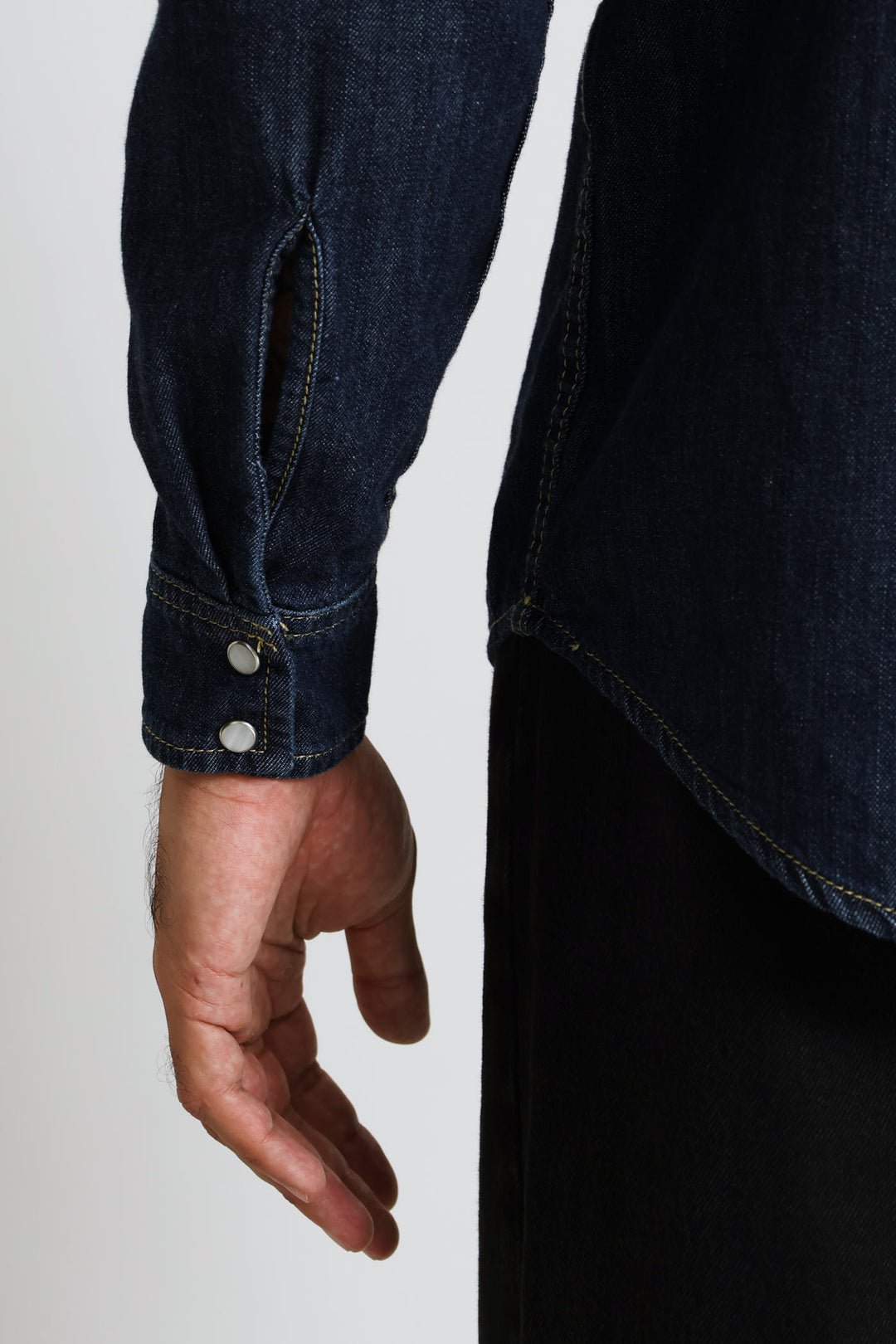 Std Za Classic Western Shirt - Indigo