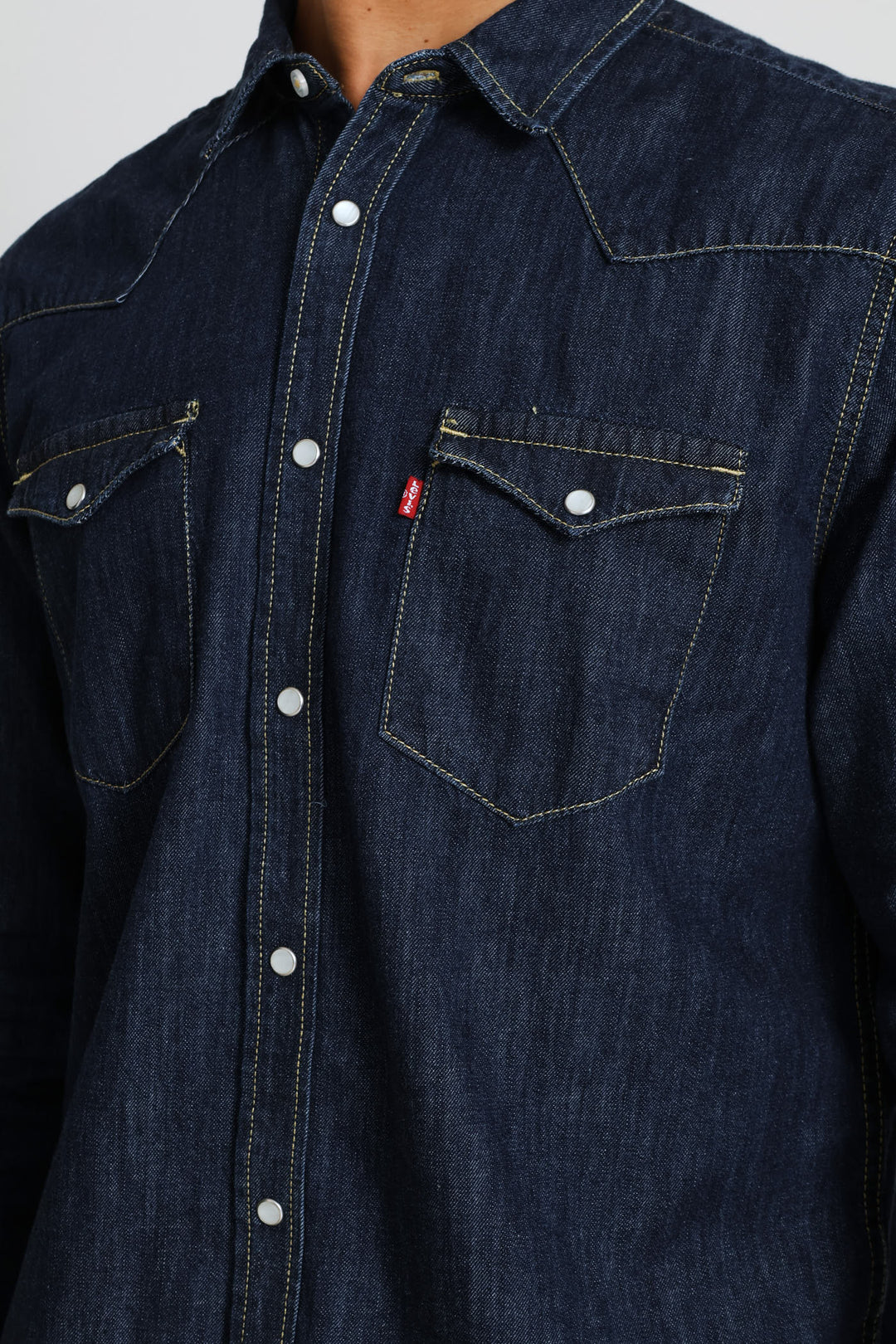 Std Za Classic Western Shirt - Indigo