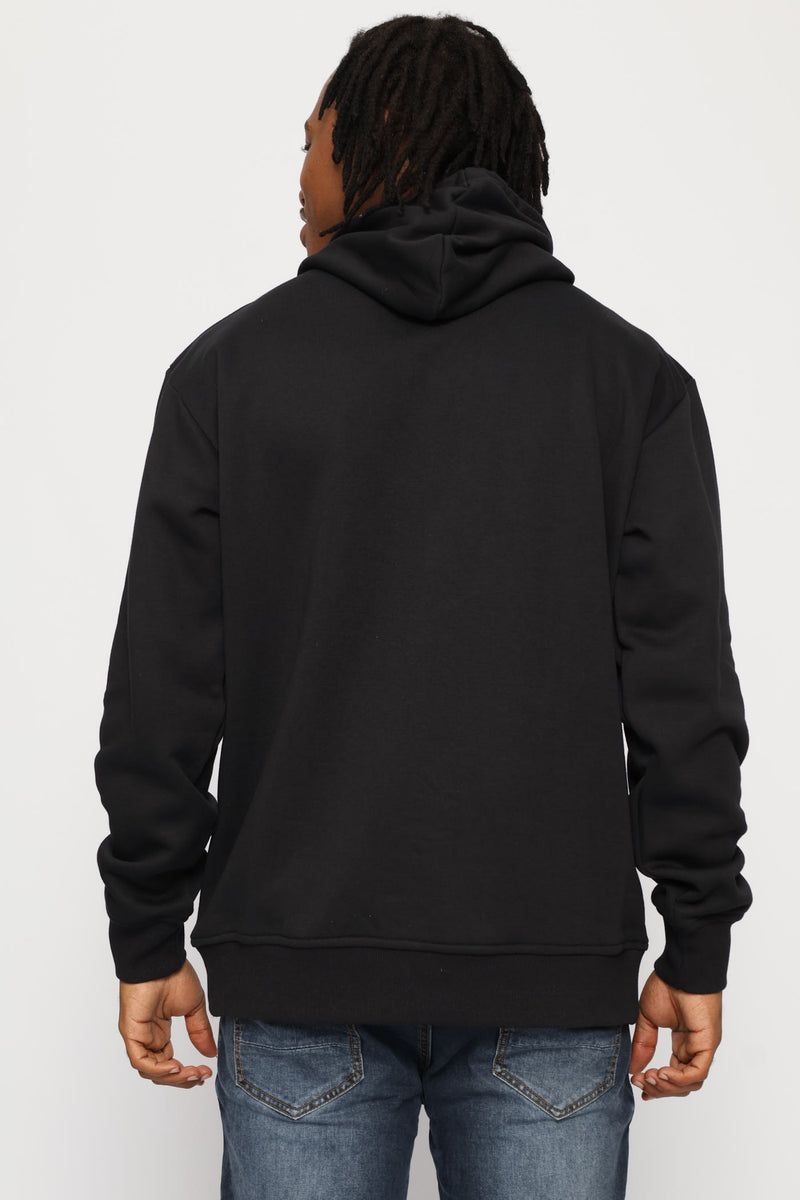 Waxy Icon Hoodie - Black