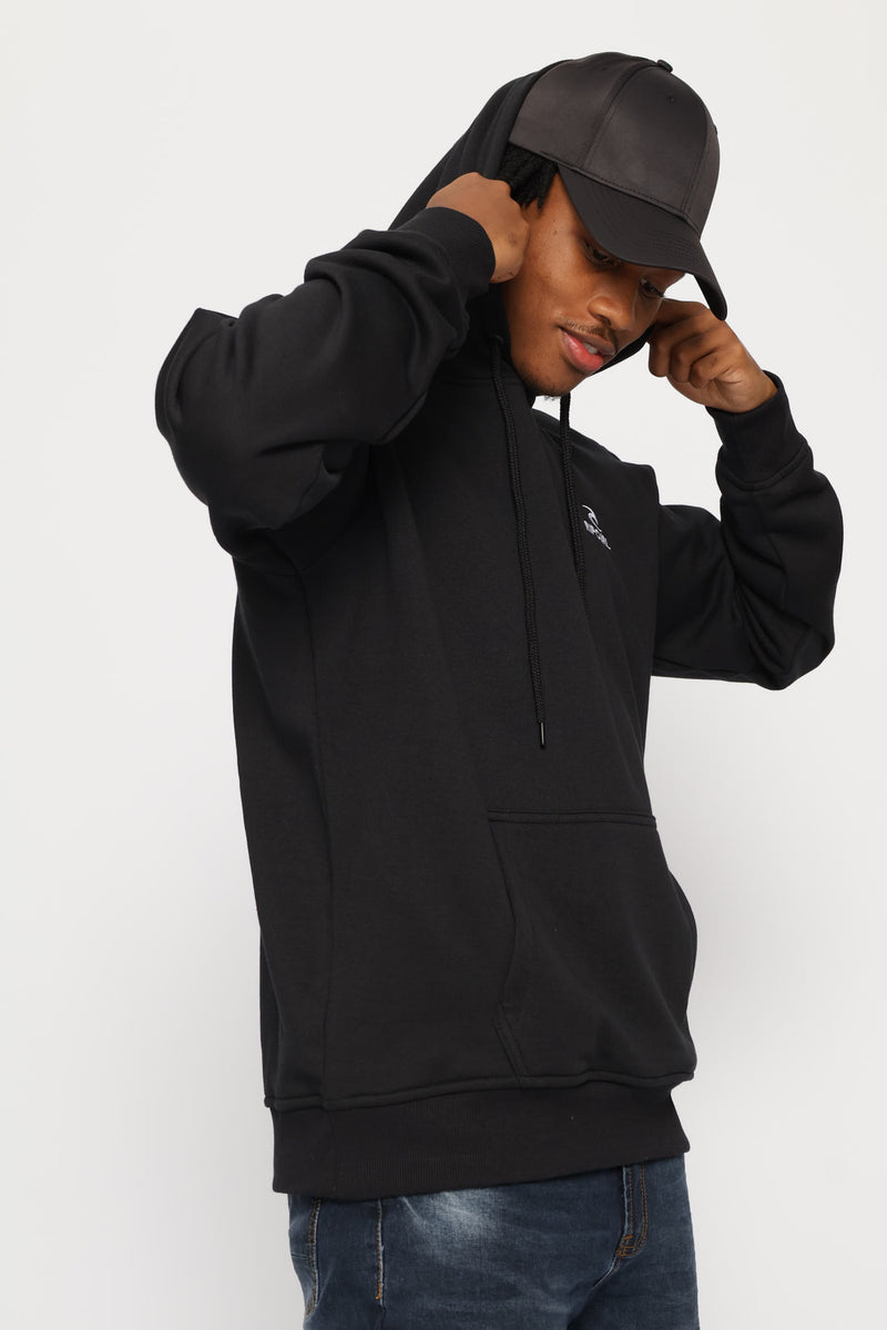 Waxy Icon Hoodie - Black