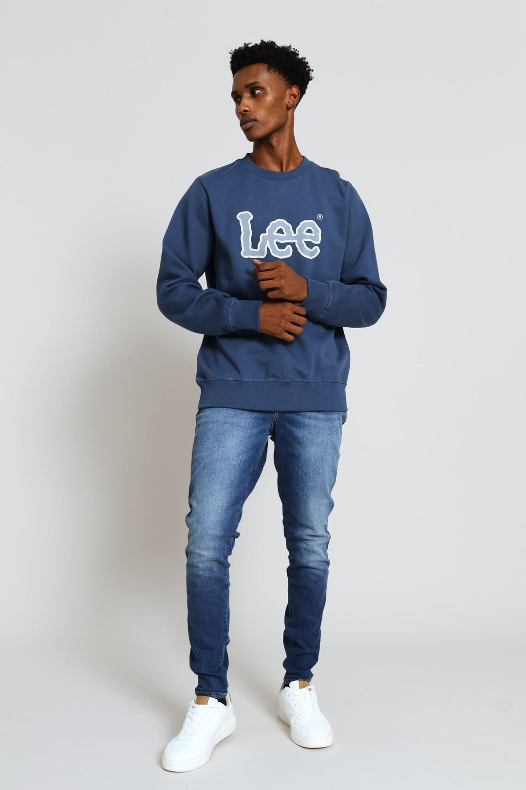 Logo Crew Top - Blue