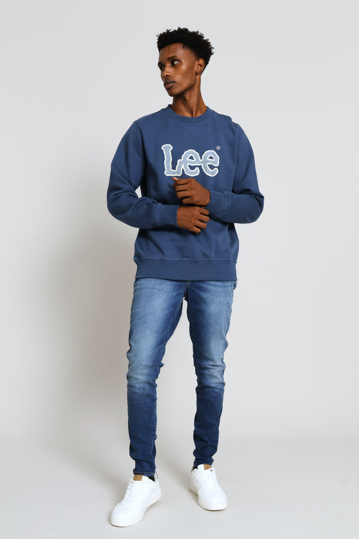 Logo Crew Top - Blue