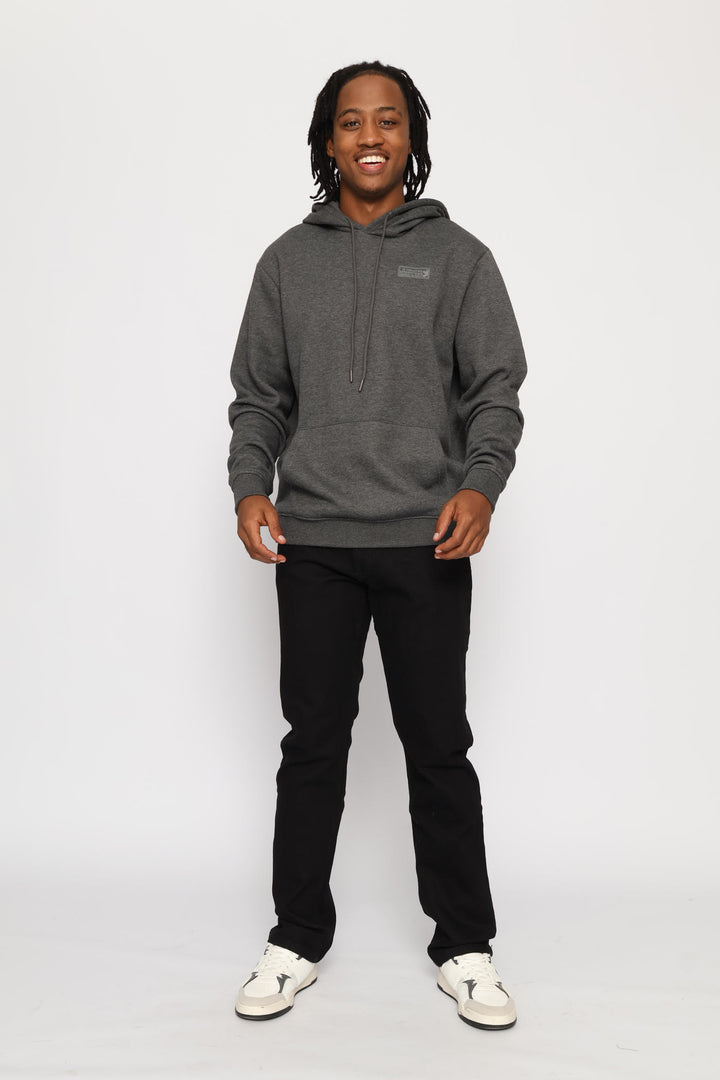 Basic Hoody - Charcoal Melange