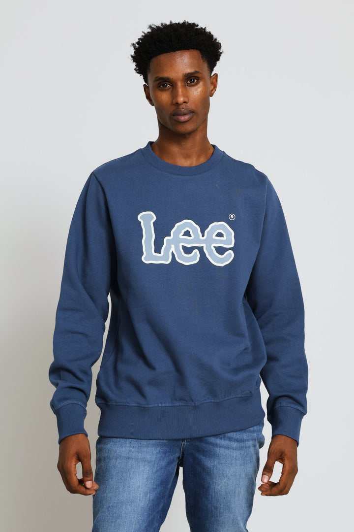 Logo Crew Top - Blue