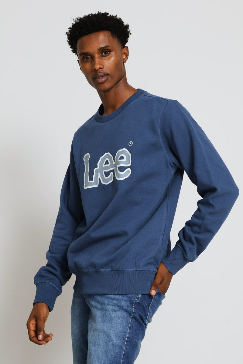 Logo Crew Top - Blue