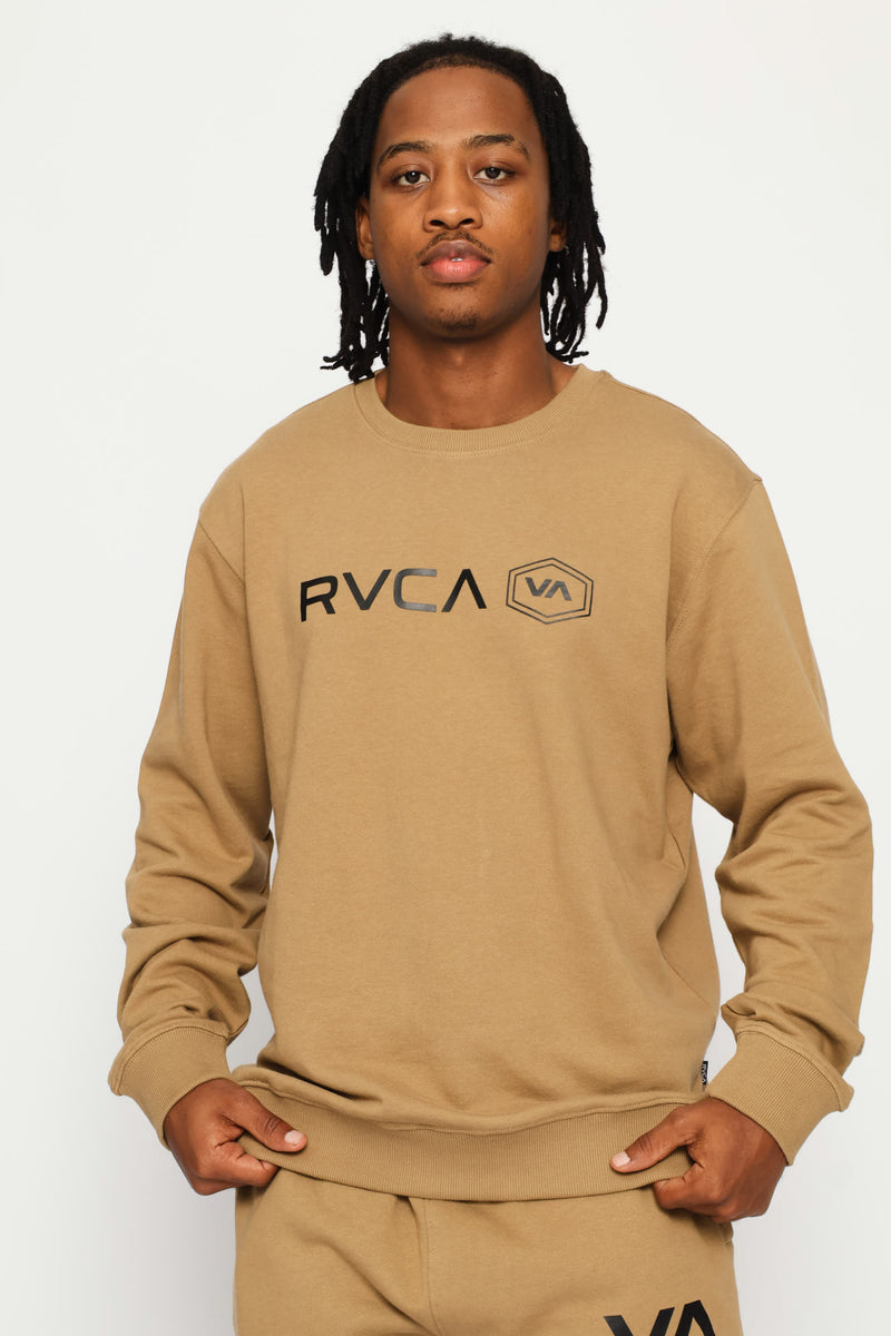 Air Hex Crew Top - Taupe