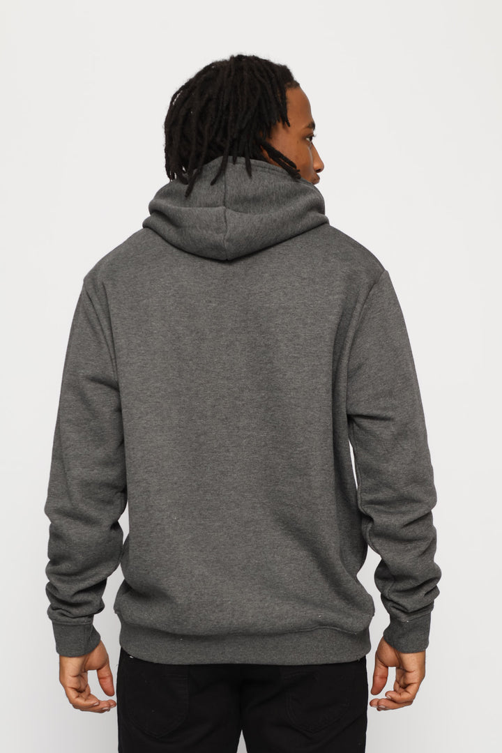 Basic Hoody - Charcoal Melange