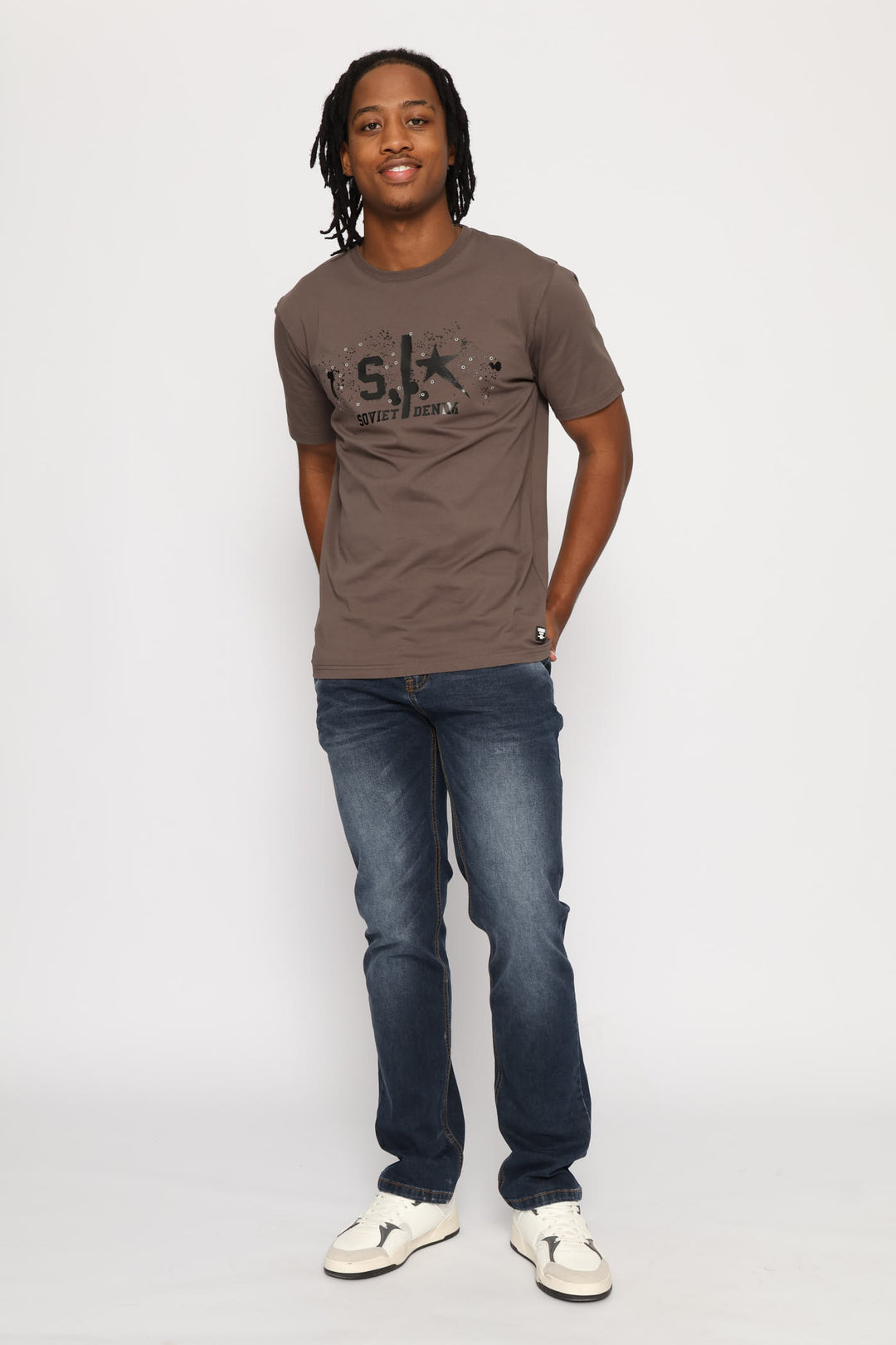 Davis Tee - Charcoal