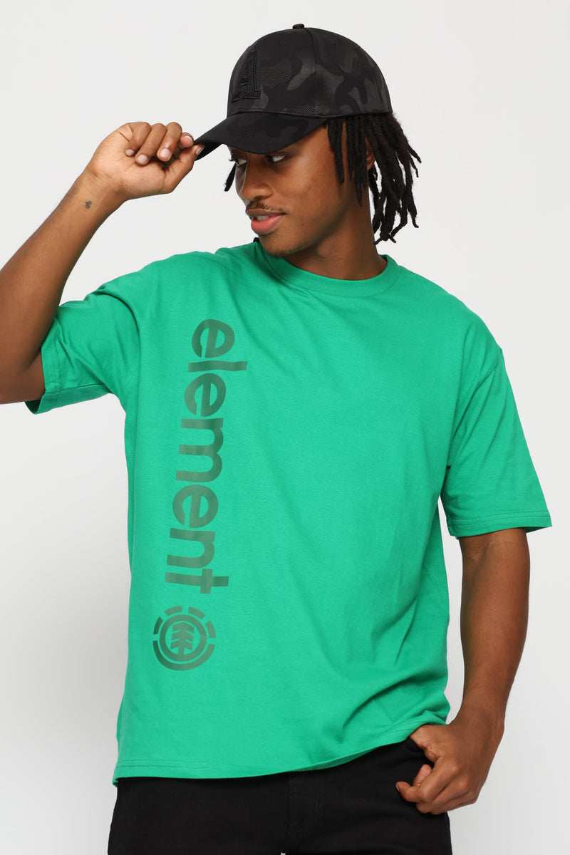 Bold Short Sleeve Tee - Forest Green