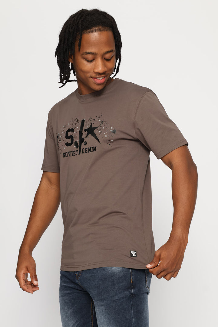 Davis Tee - Charcoal