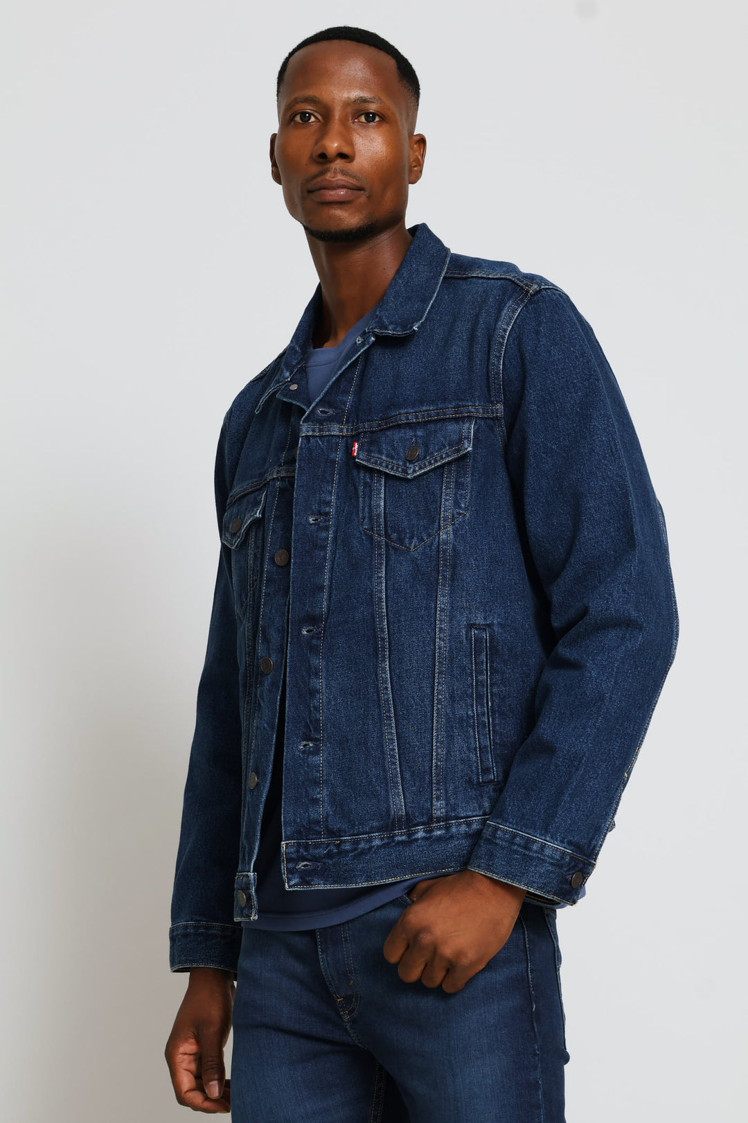 The Trucker Denim Jacket - Indigo