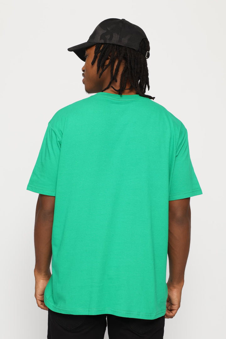 Bold Short Sleeve Tee - Forest Green