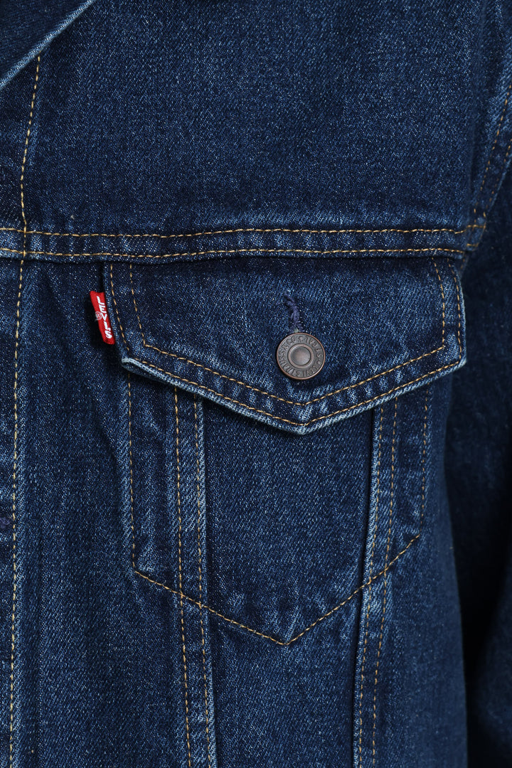The Trucker Denim Jacket - Indigo