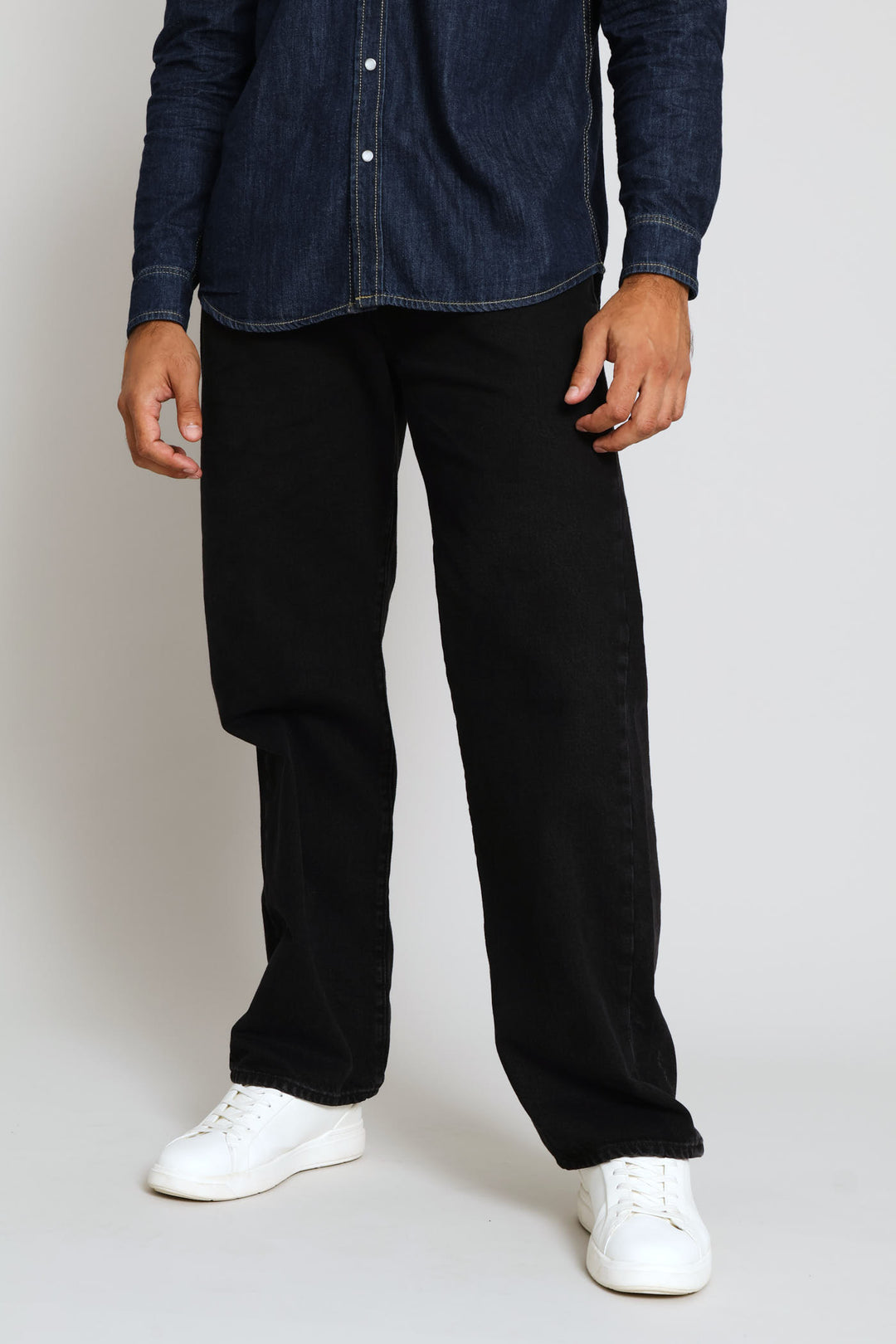Levi 501 Big Wheels Loose Denim - Black