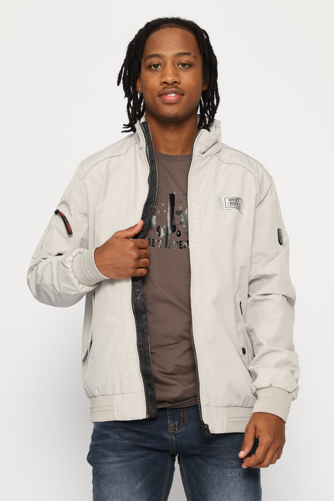 Sidney Jacket - Cement