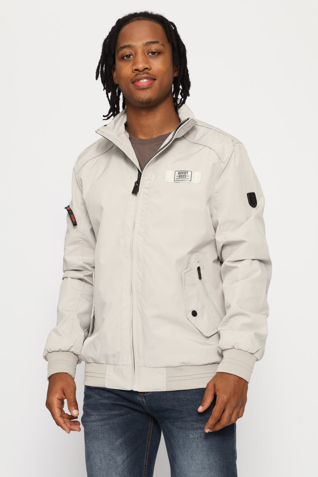Sidney Jacket - Cement