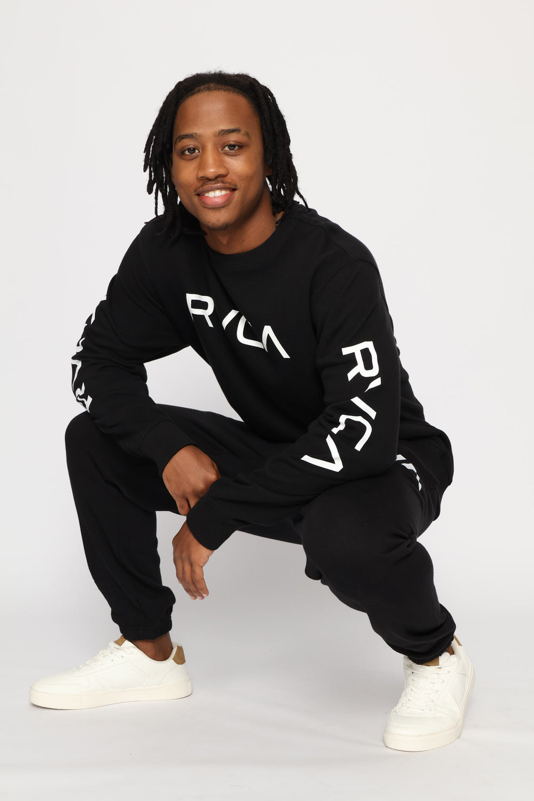Big 3X Crew Top - Black