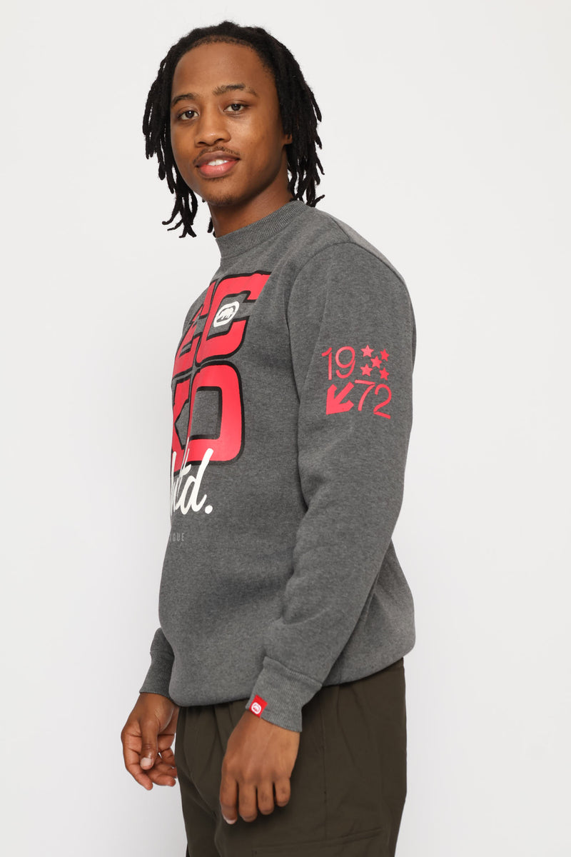 Ec Ko Crew Top - Charcoal