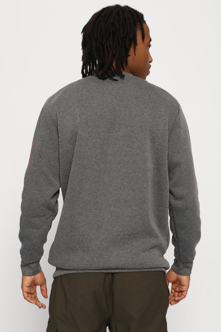 Ec Ko Crew Top - Charcoal