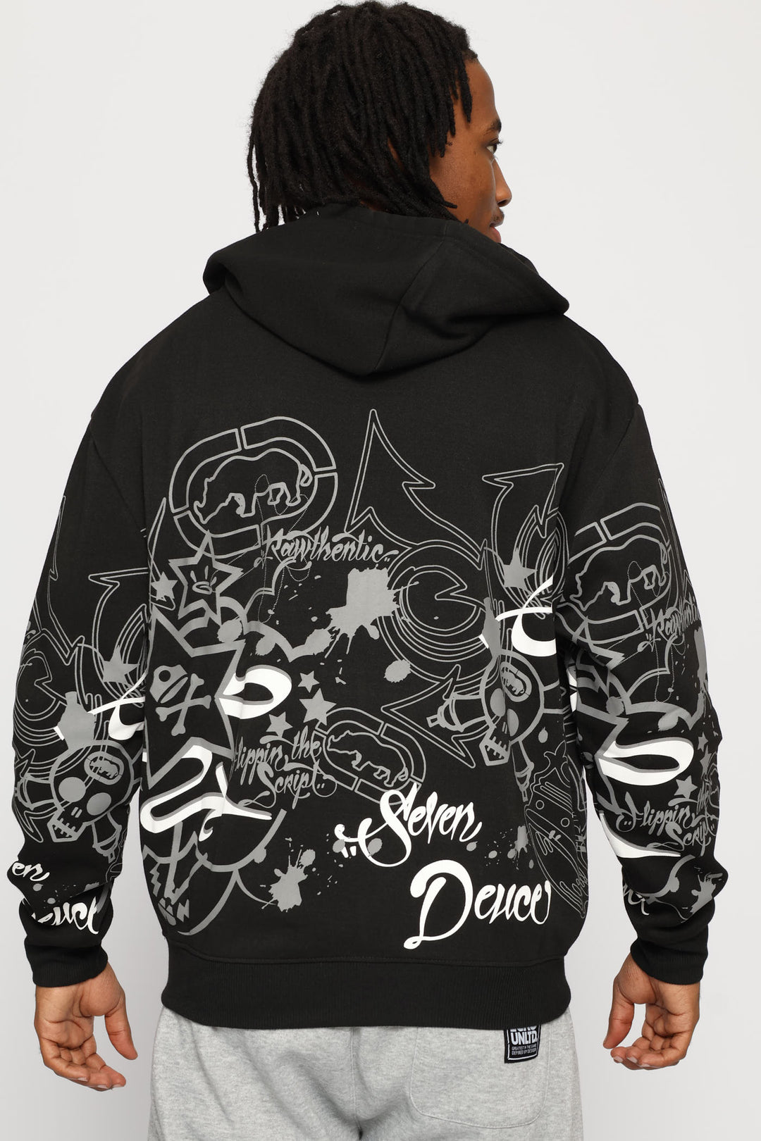 Spray Hoodie - Black