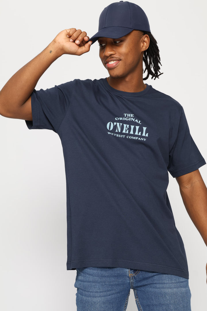 Wedges Tee - Navy