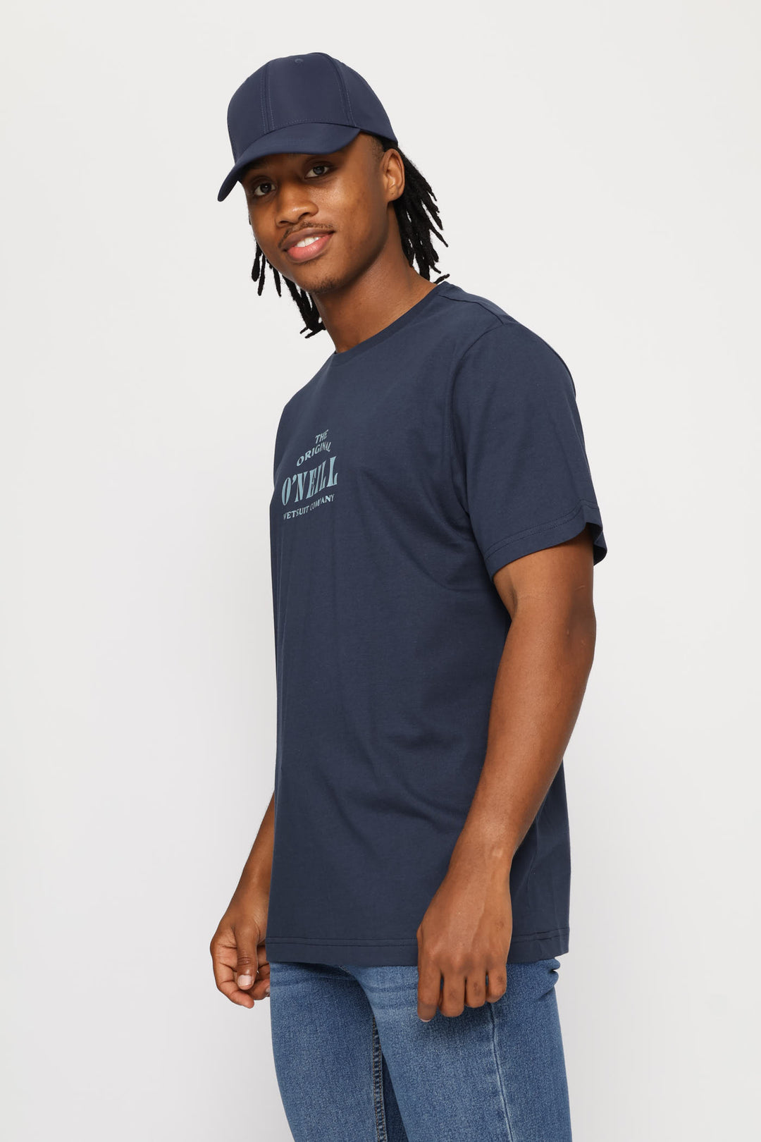 Wedges Tee - Navy
