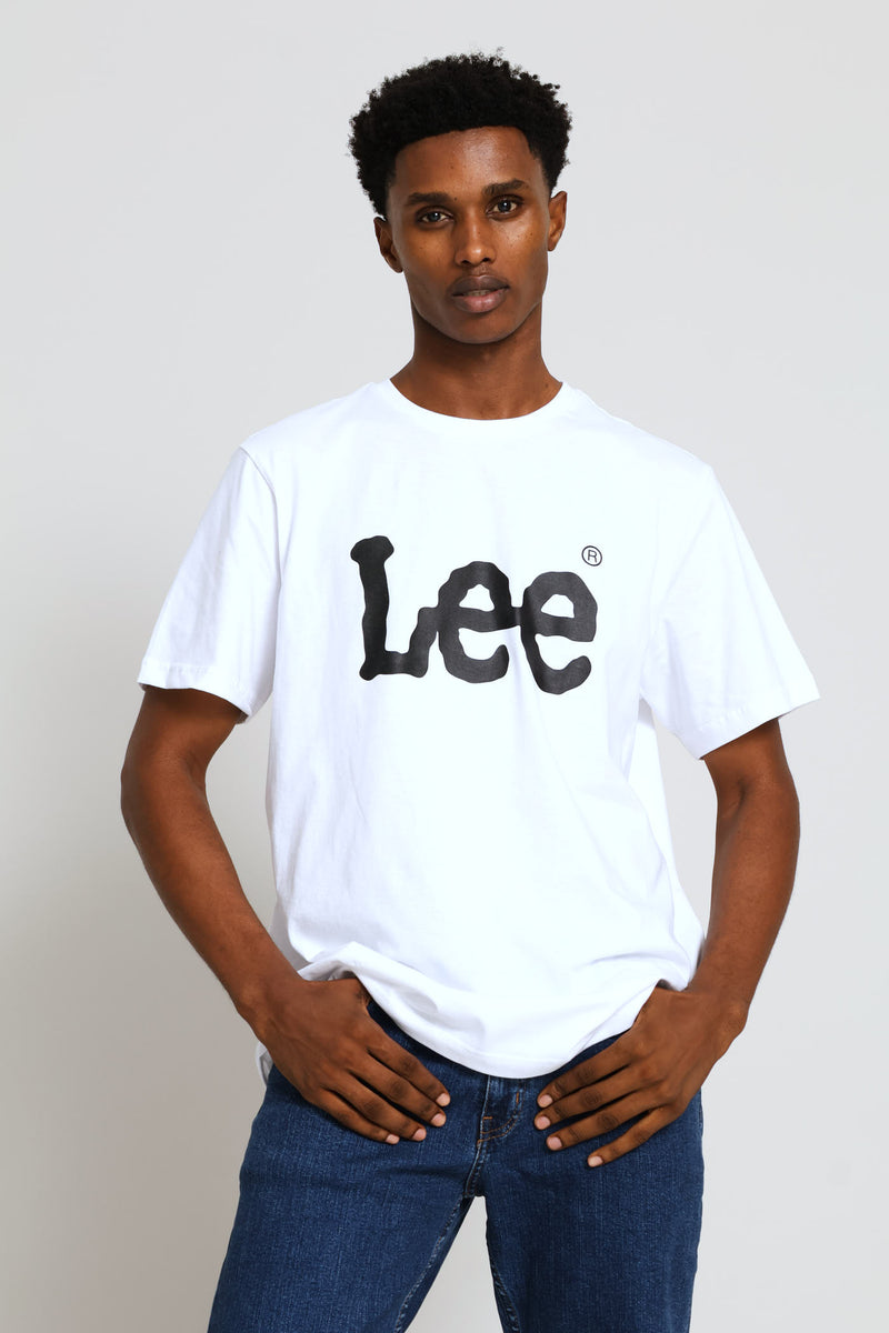 Large Logo Tee - White