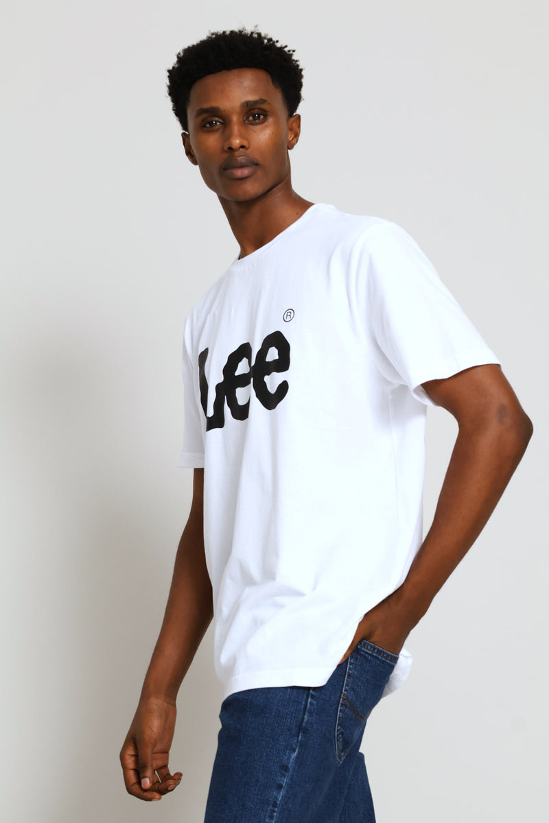Large Logo Tee - White