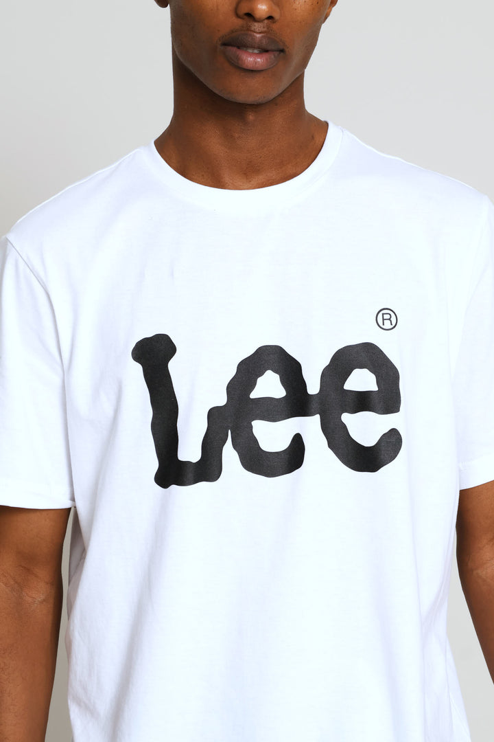 Large Logo Tee - White
