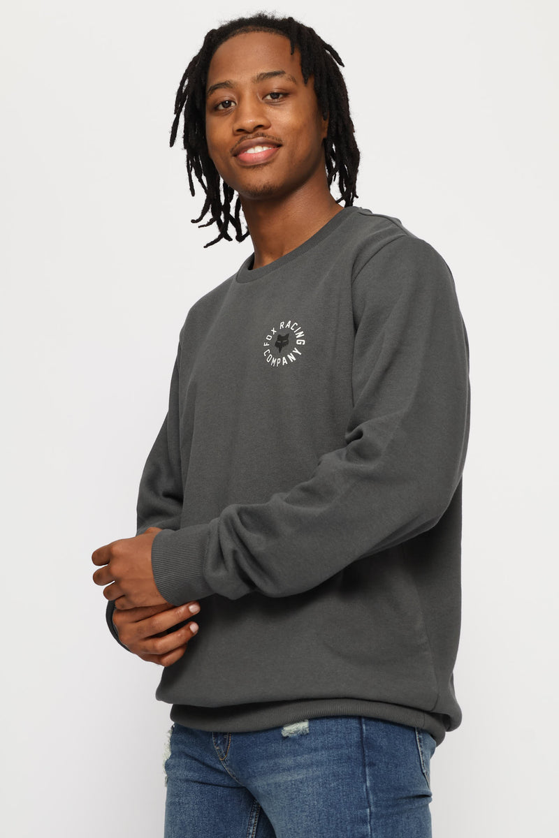 Ring Race Crew Top - Charcoal