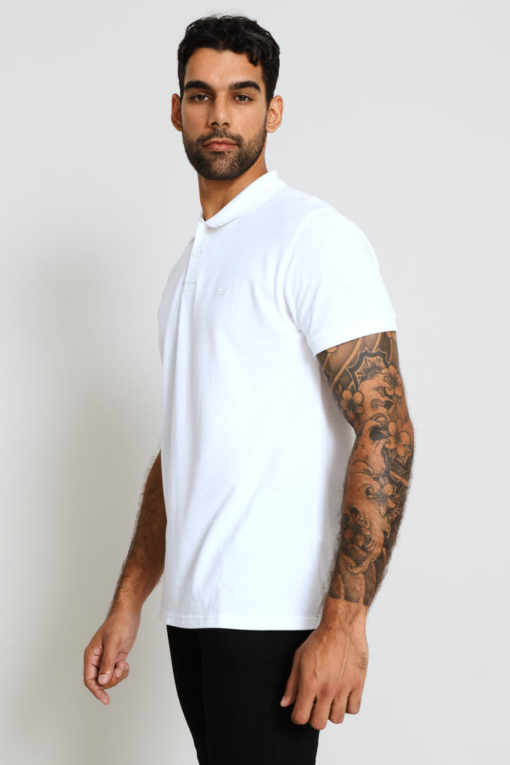 Icon Za Polo Golfer - White