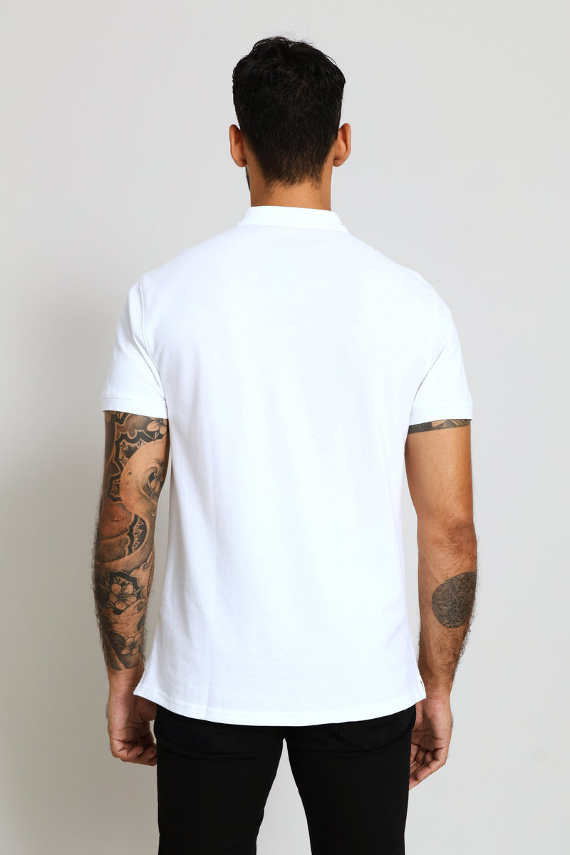Icon Za Polo Golfer - White