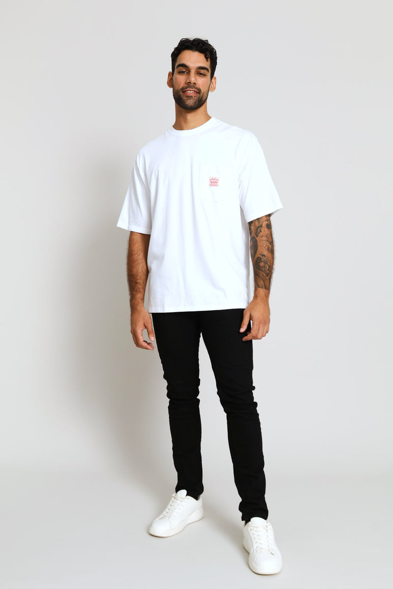Short Sleeve Workwear Tee - White
