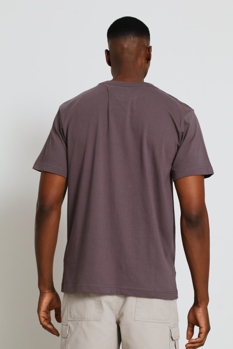 Fashion Graphic Explore Tee - Charcoal