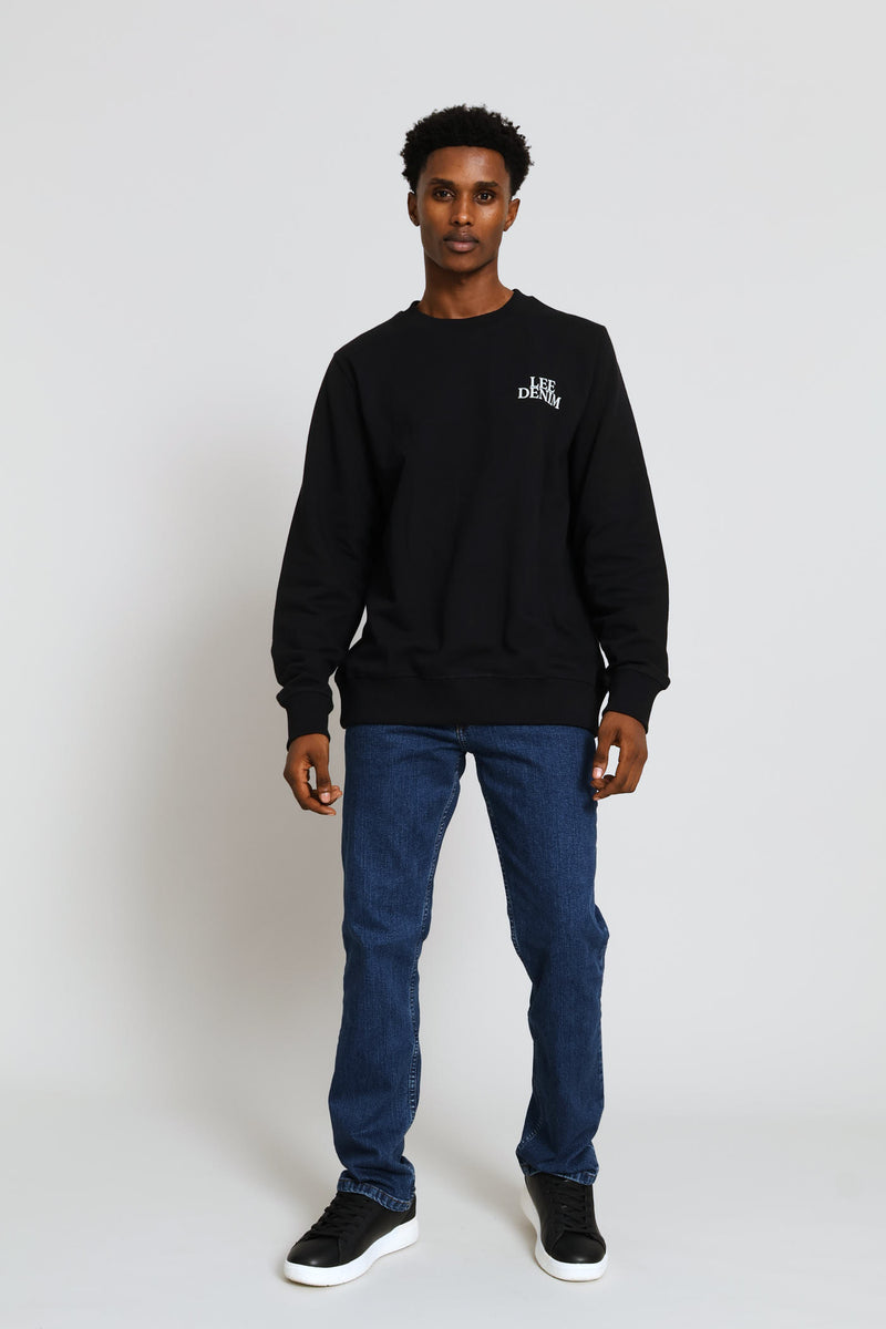 Home Town Crew Top - Black