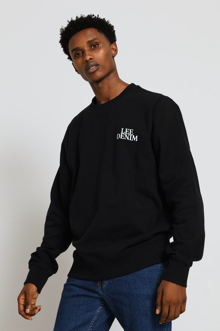 Home Town Crew Top - Black