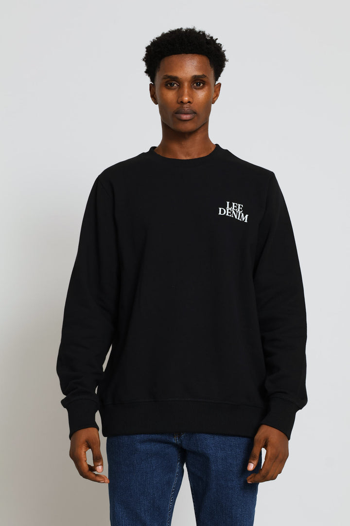 Home Town Crew Top - Black