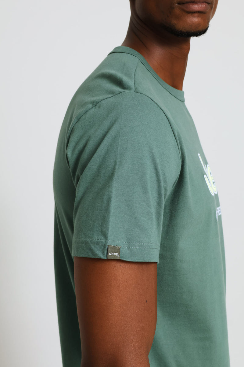 Core Applique Tee - Sage