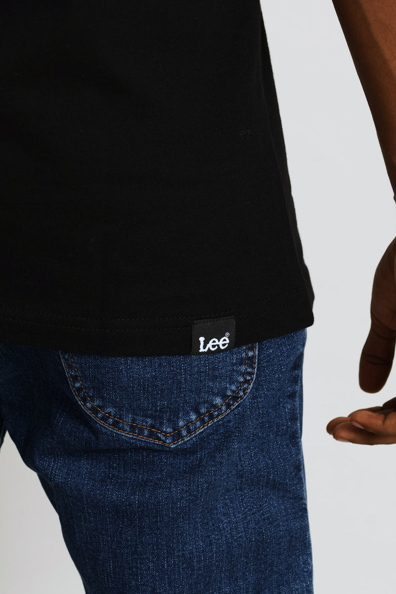 Outline Logo Tee - Black