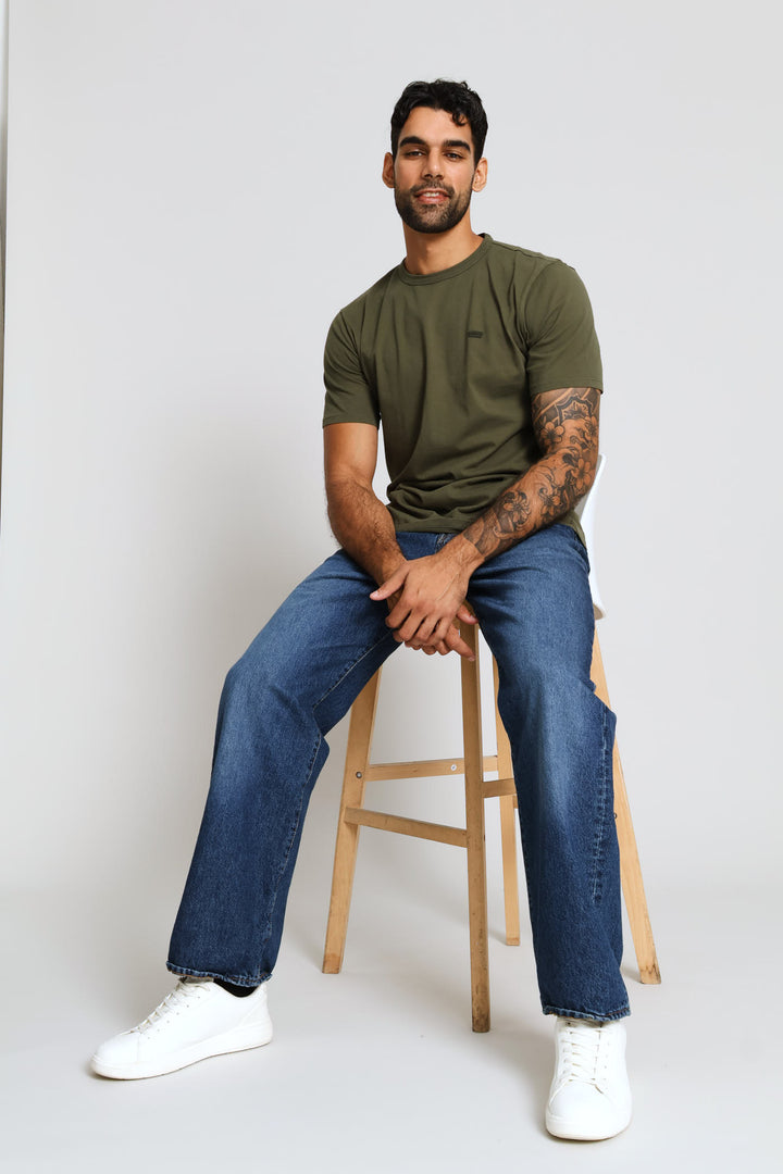 Garment Con Tee - Khaki