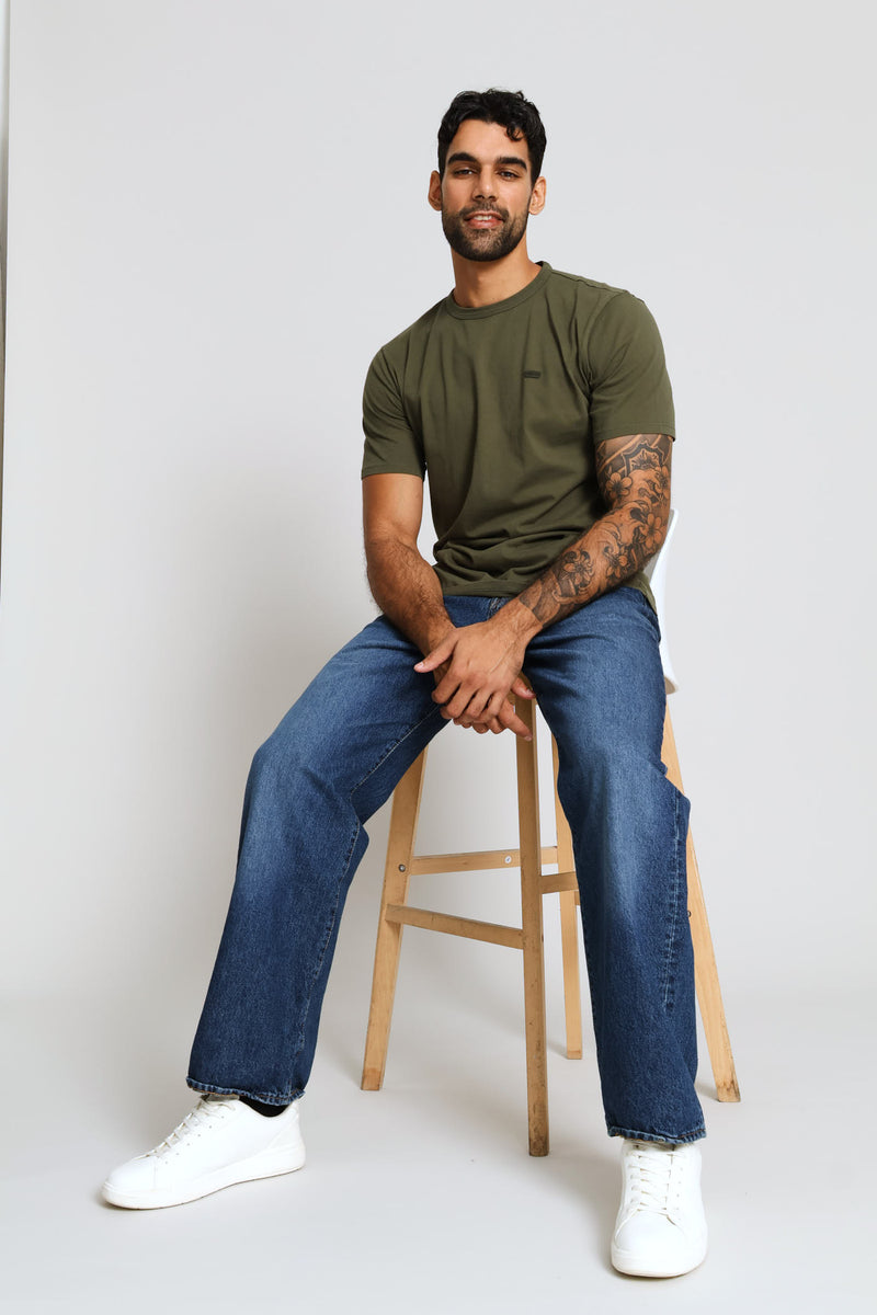 Garment Con Tee - Khaki