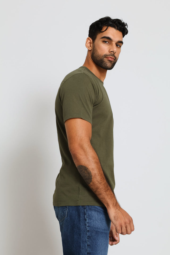 Garment Con Tee - Khaki