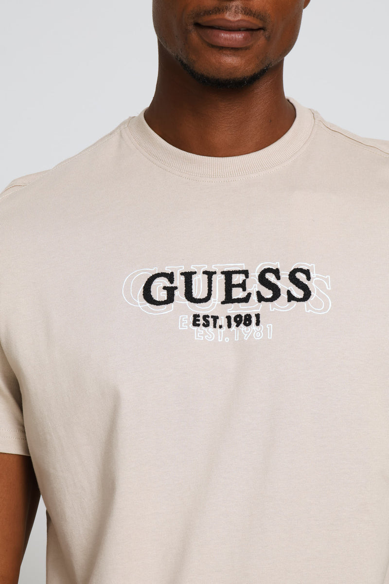 Small Logo Tee - Stone