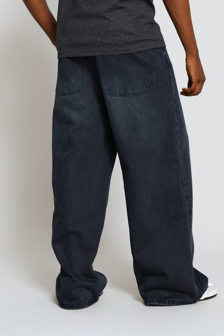 Super Baggy Fashion Denim - Black