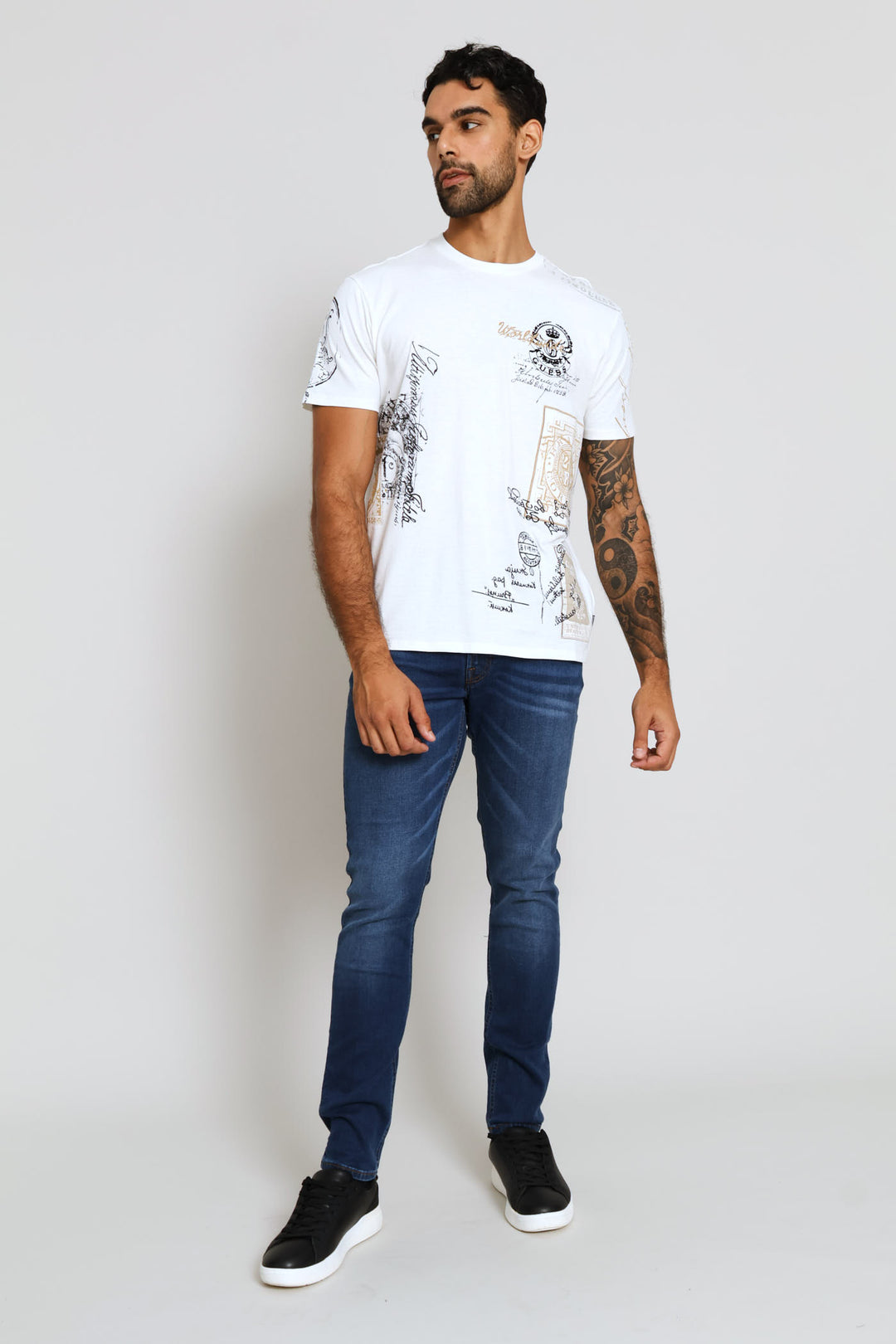 Basic 1981 Postage Tee - White