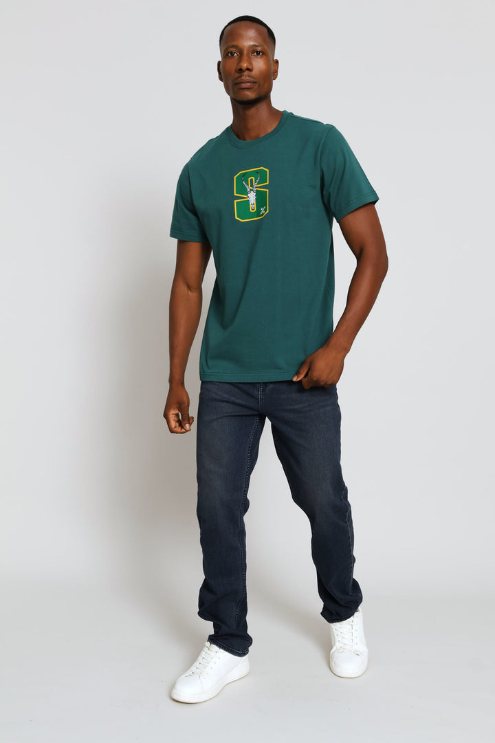 Super Rugby Tee - Forest Green