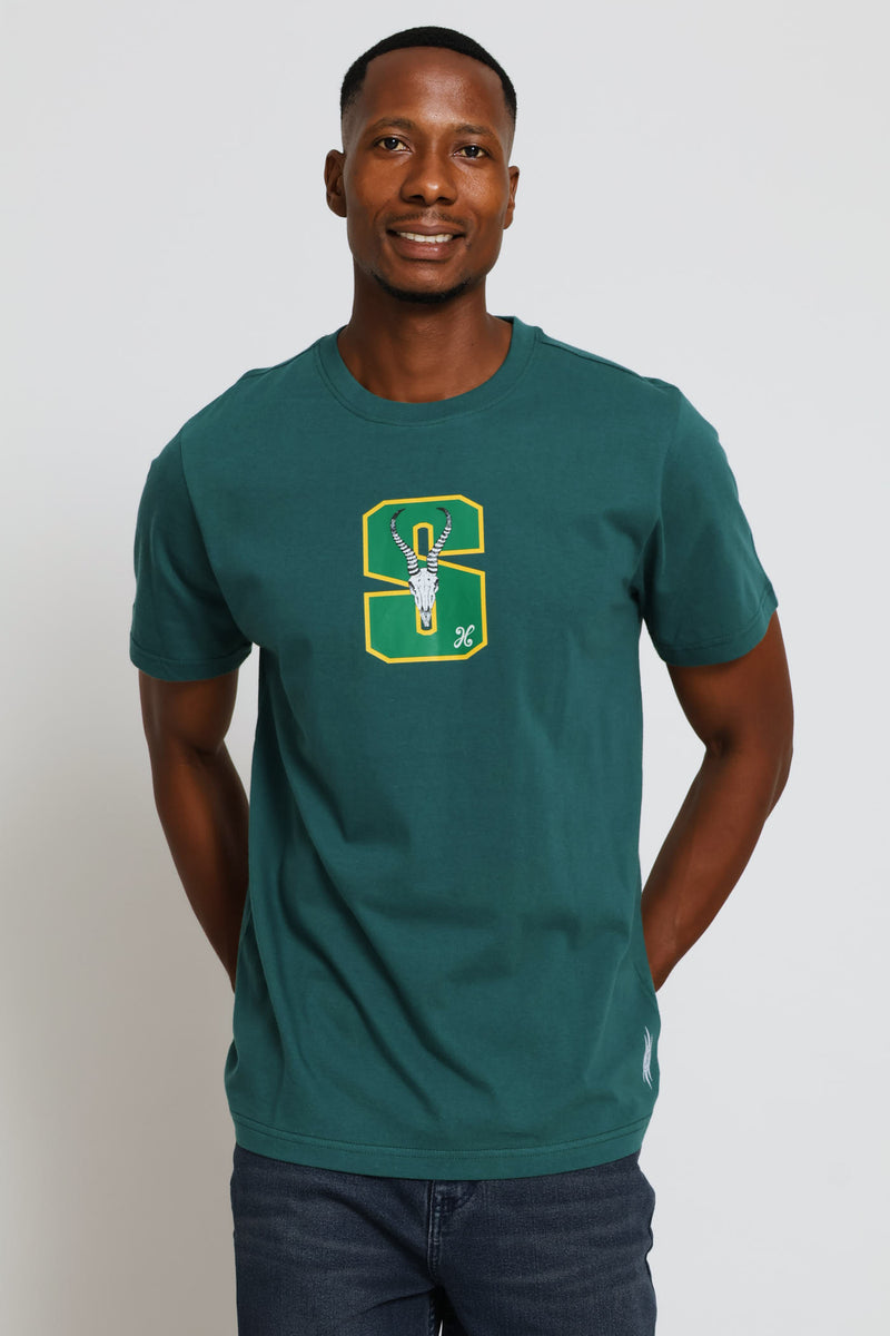 Super Rugby Tee - Forest Green