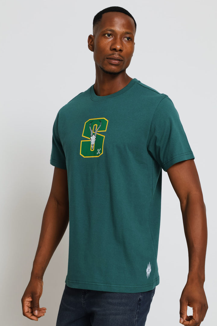 Super Rugby Tee - Forest Green